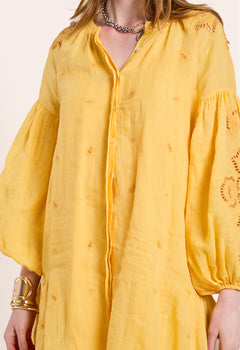 Lira Short Dress Warm Sun