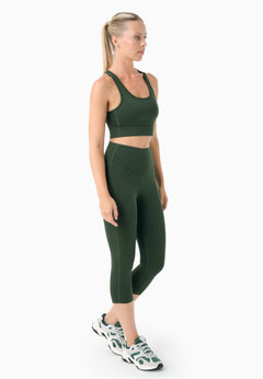 Lissa Capri Leggings Amazonas Green