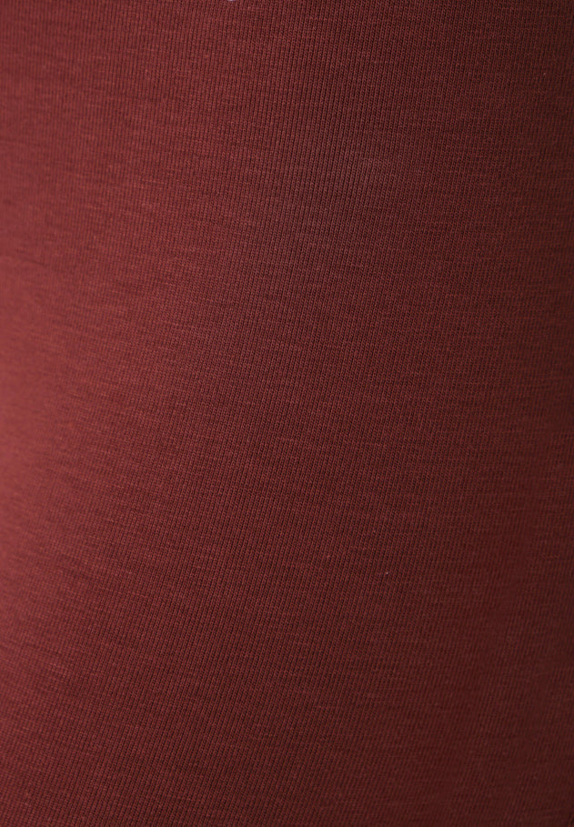 Lissa Capri Leggings Bordeaux