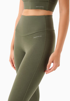 Lissa Capri Leggings Olive Green