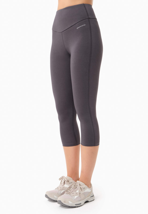 Lissa Capri Leggings Shadow Grey