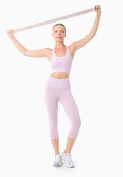 Lissa Capri Leggings Soft Lilac