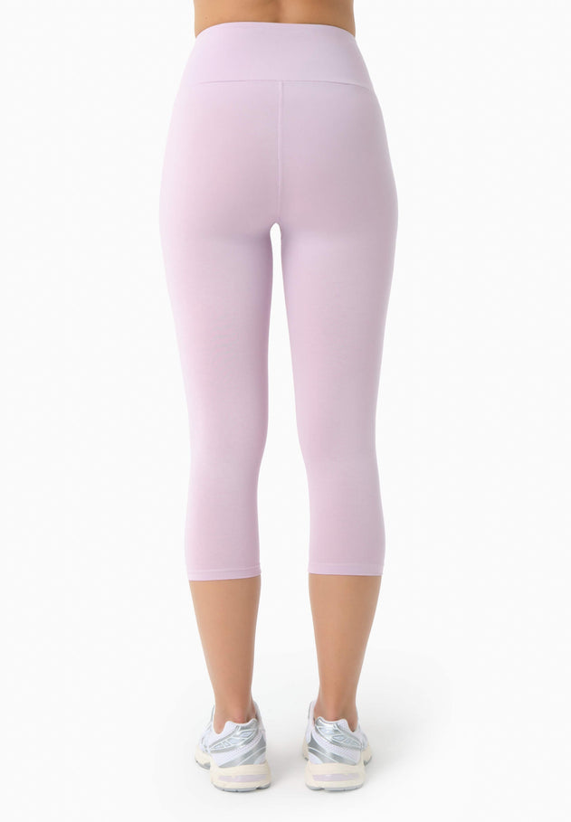 Lissa Capri Leggings Soft Lilac