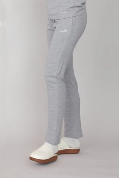 Women's Straight Gauzy Joggers Grey