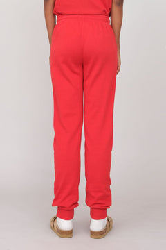 Women's Gauzy Joggers Red