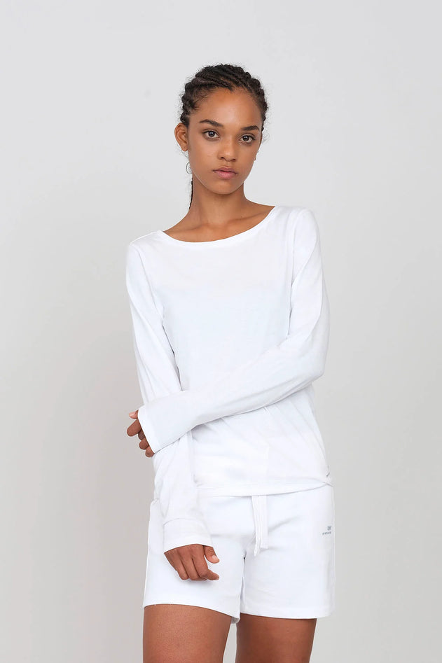 Women's Long Sleeve T-Shirt White