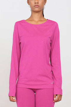 Women's Long Sleeve T-Shirt Fuchsia