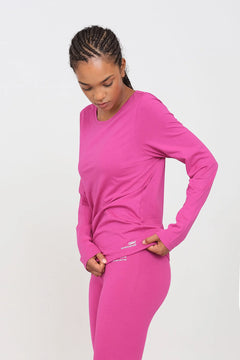 Women's Long Sleeve T-Shirt Fuchsia