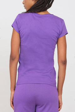 Women's V-Neck T-Shirt Violet