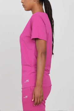 Women's Crewneck T-Shirt Fuchsia