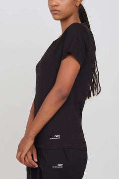 Women's Crewneck T-Shirt Black