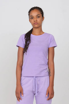 Women's Crewneck T-Shirt Purple