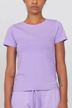 Women's Crewneck T-Shirt Purple