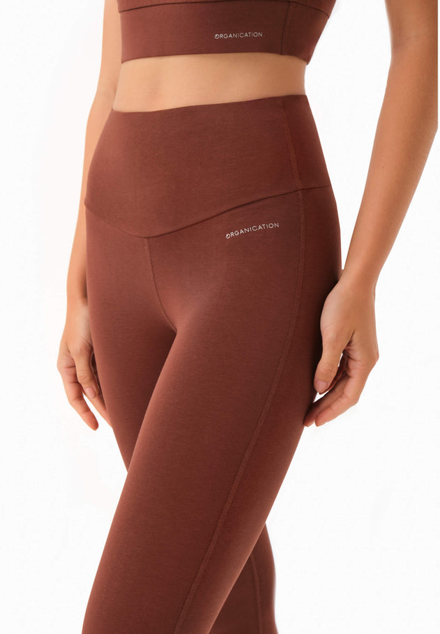 Luccy Training Leggings Coffee Brown