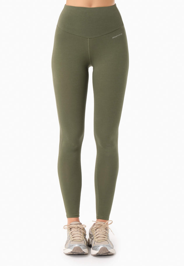 Luccy Training Leggings Olive Green