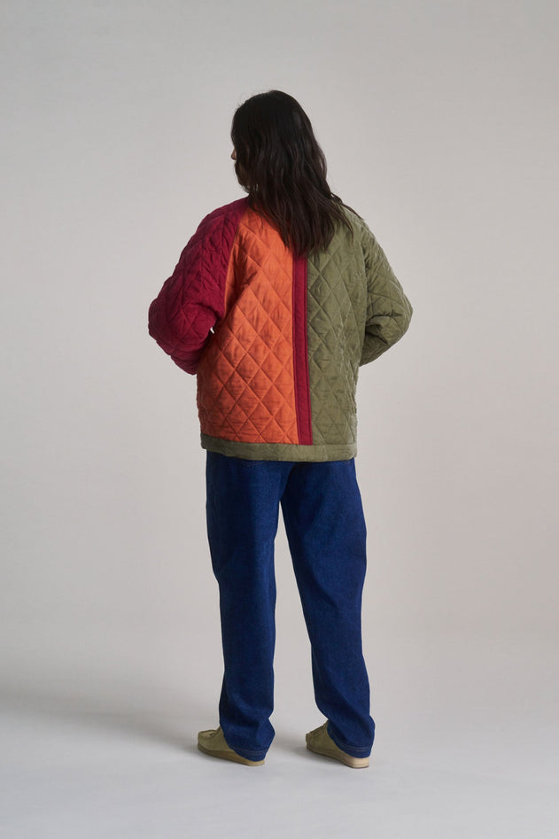Lulu Cupro Jacket Multicolor