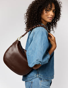 Lana Bag Soft Grain Chocolate Brown