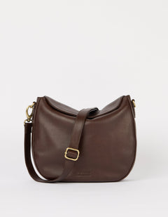 Lana Bag Soft Grain Chocolate Brown