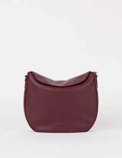 Lana Bag Soft Grain Dark Cherry