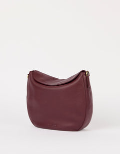Lana Bag Soft Grain Dark Cherry