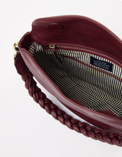 Lana Bag Soft Grain Dark Cherry