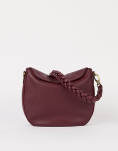 Lana Bag Soft Grain Dark Cherry