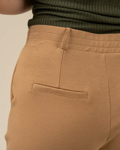 Toive Pleated Pants Beige