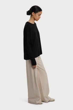 Leia Wide Pants Greige