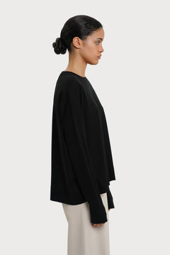 Cecile Knitted Sweater Black