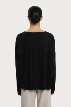 Cecile Knitted Sweater Black