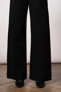 Leia Wide Pants Black - IVALO.COM