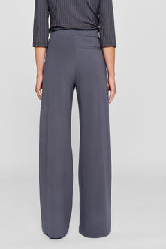 Leia Wide Pants Onyx - IVALO.COM