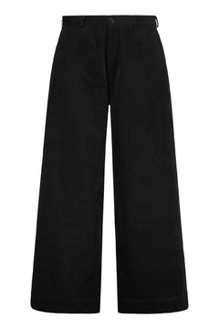 Nagu Velvet Trousers Raven Black