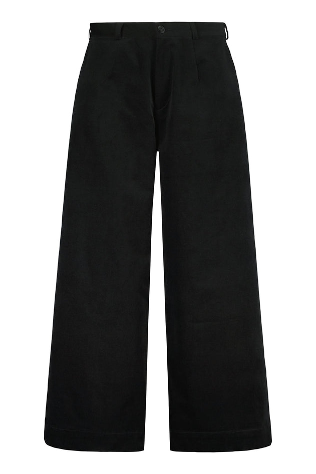 Nagu Velvet Trousers Raven Black