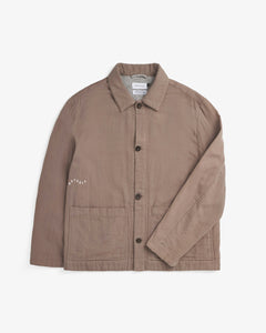 Light Overjacket Washed Brown