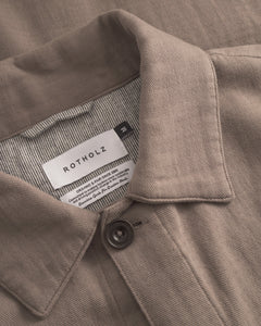 Light Overjacket Washed Brown