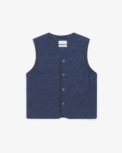 Unisex Light Quilt Vest Dark Navy