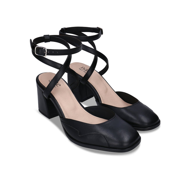 Lisa Slingback Shoes Black