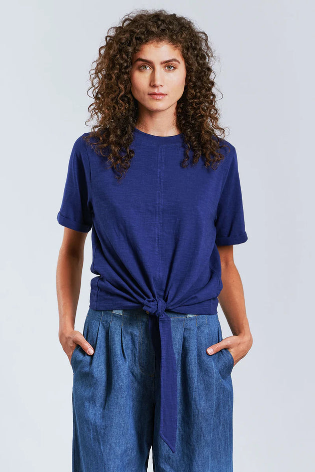 Anisa Shirt Navy Blue