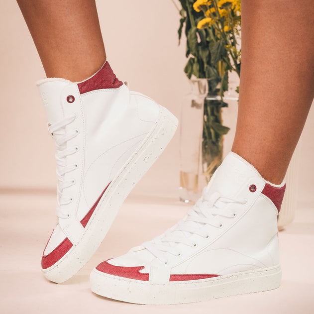 London Sneakers White / Red