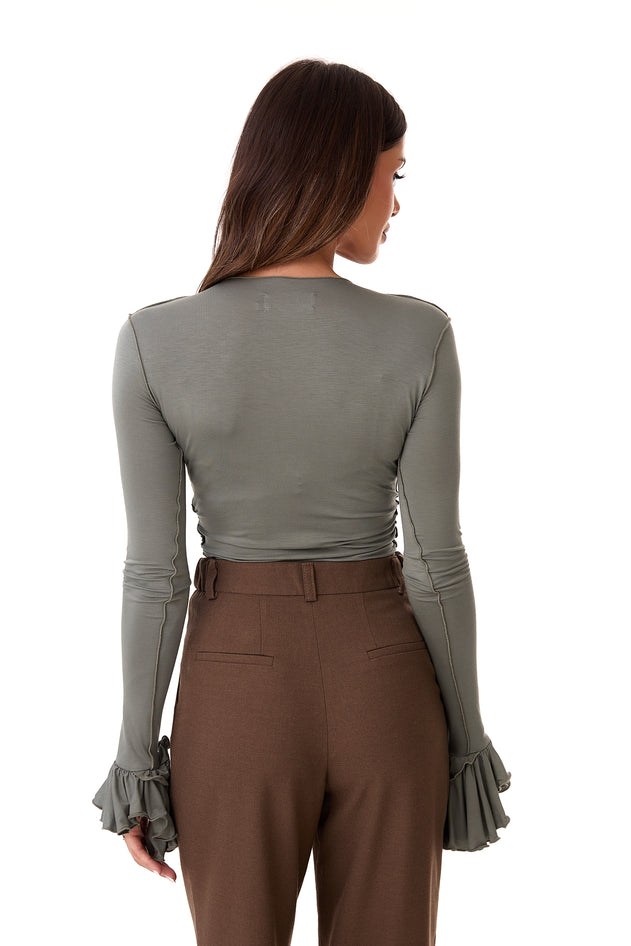 Rosalie Blouse Khaki