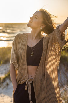 Sole Linen Beach Dress Sand
