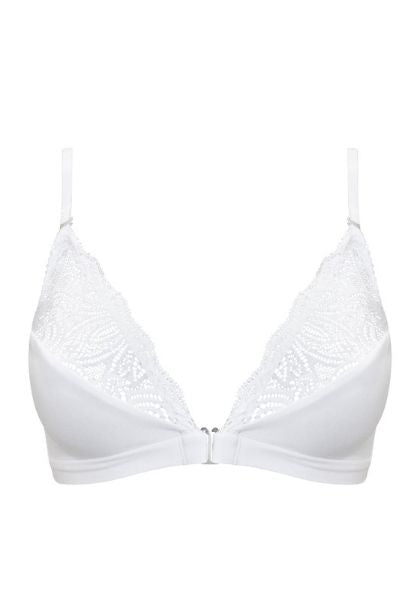 Lotus Soft Bra White