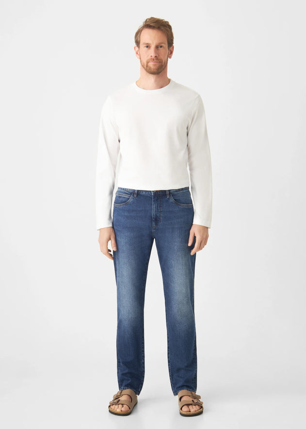 Dusk Regular Classic Jeans Dark Blue