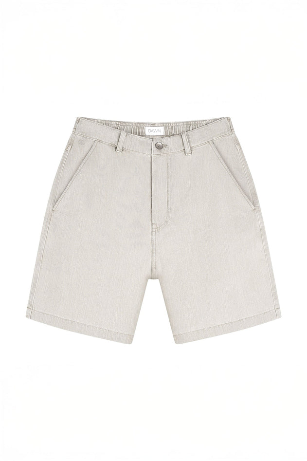 Shorty Lightweight Hemp Blend Shorts Rock Olive