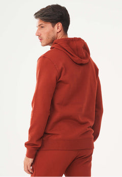 Men's Organic Cotton Hoodie With Kangaroo Pocket Ginger