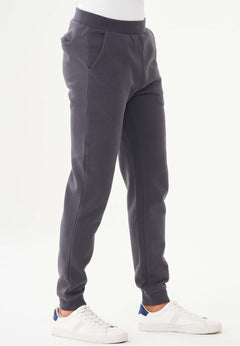 Men's Organic Cotton Fleece Sweatpants Asphalt