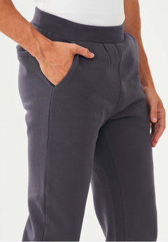 Men's Organic Cotton Fleece Sweatpants Asphalt