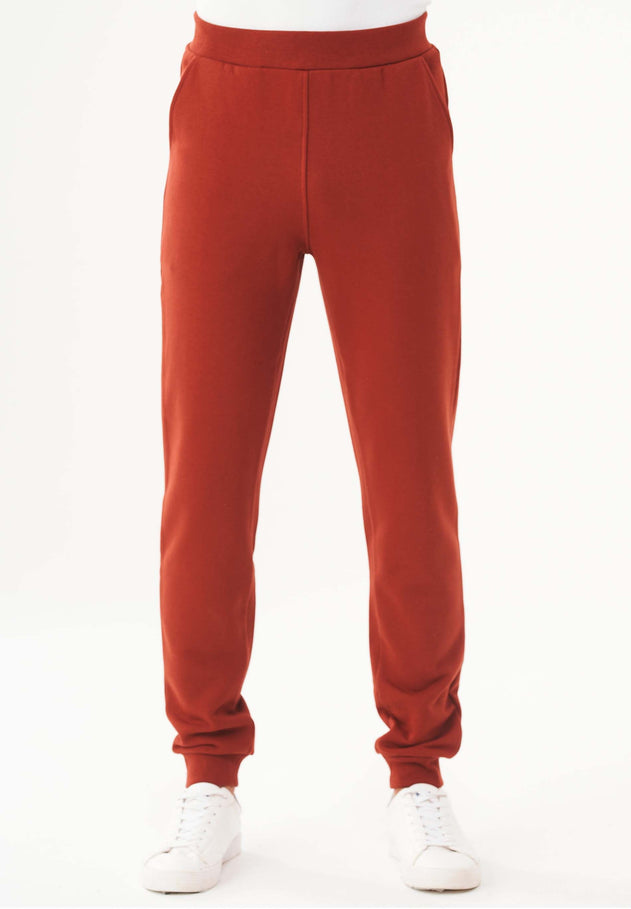 Men's Organic Cotton Fleece Sweatpants Ginger