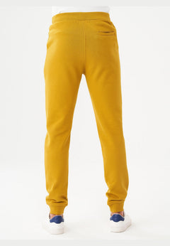 Men's Organic Cotton Fleece Sweatpants Tobacco